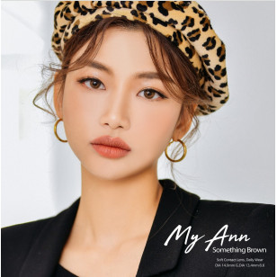 Ann365 1Month – My Ann Something Brown貝殼啡 月拋 2片裝